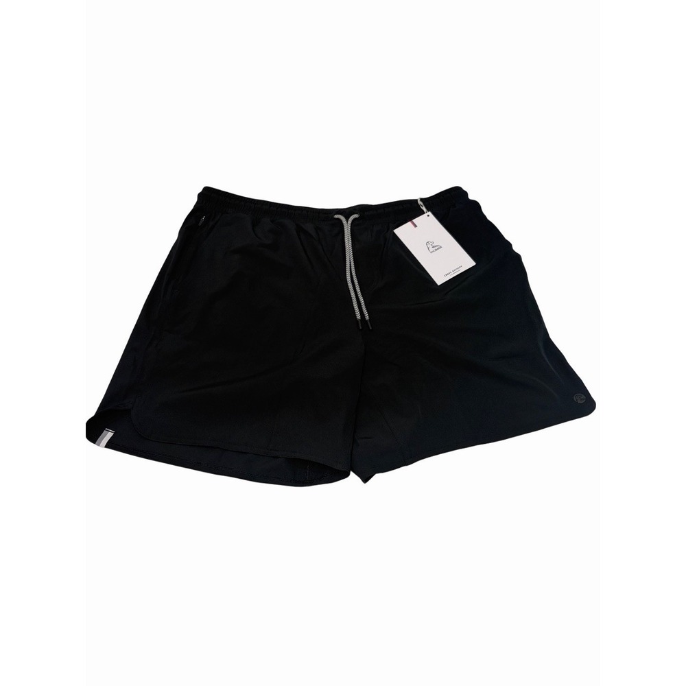 Rhoback Grit Gym Shorts Mens XXL Midnight Black Lined Performance Workout NWT